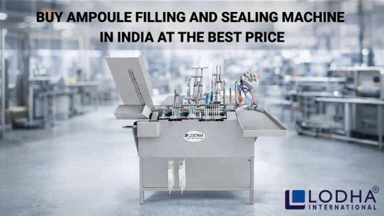 Buy Ampoule Filling and Sealing Machine in India at the Best Price