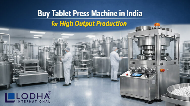Buy Tablet Press Machine in India for High Output Production