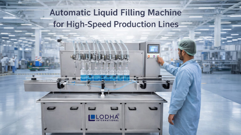 Automatic Liquid Filling Machine for High-Speed Production Lines
