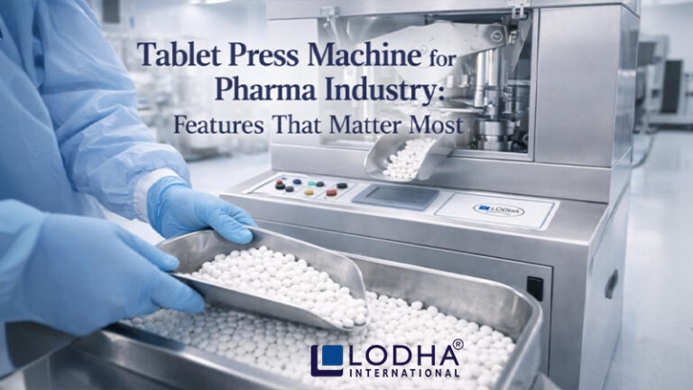 Tablet Press Machine for Pharma Industry: Features That Matter Most