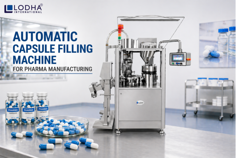 Automatic Capsule Filling Machine for Pharma Manufacturing