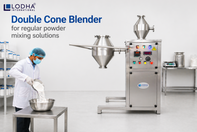 Double Cone Blender for regular powder mixing solutions
