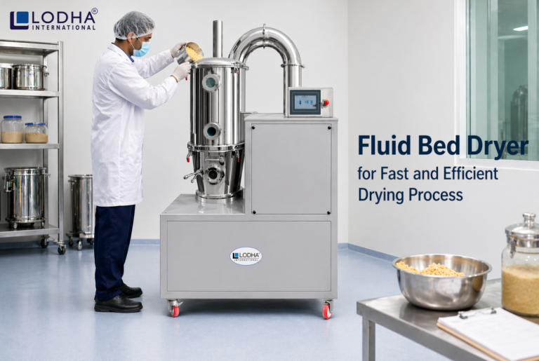 Fluid Bed Dryer for Fast and Efficient Drying Process