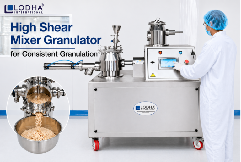 High Shear Mixer Granulator for Consistent Granulation