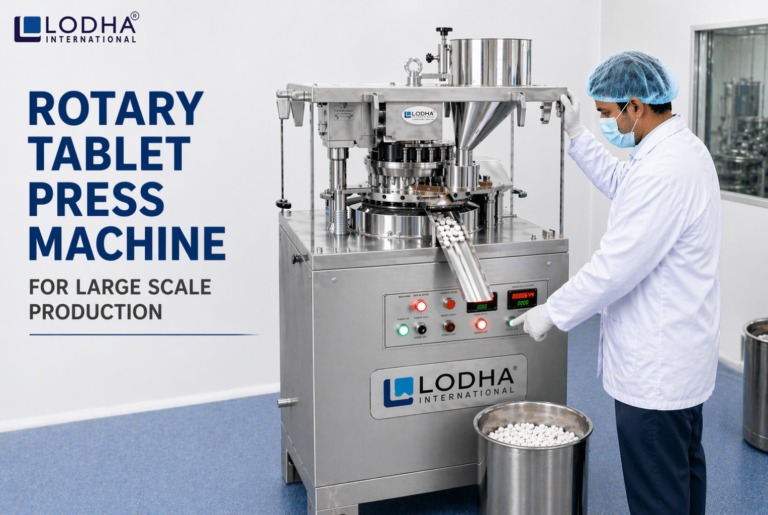 Rotary Tablet Press Machine for Large Scale Production