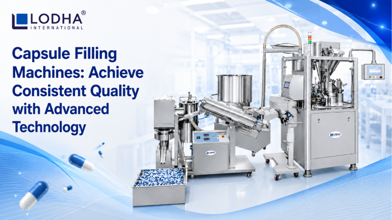 Capsule Filling Machines: Achieve Consistent Quality with Advanced Technology
