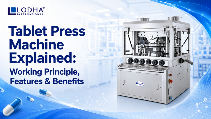 Tablet Press Machine Explained: Working Principle, Features & Benefits