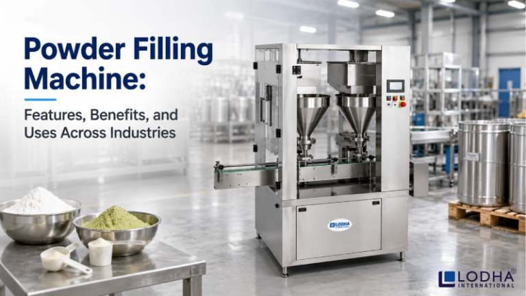 Powder Filling Machine: Features, Benefits, and Uses Across Industries