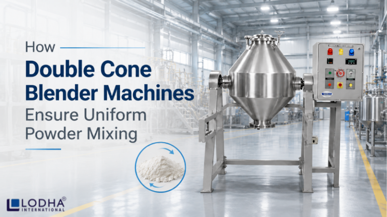 How Double Cone Blender Machines Ensure Uniform Powder Mixing