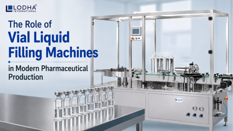 The Role of Vial Liquid Filling Machines in Modern Pharmaceutical Production