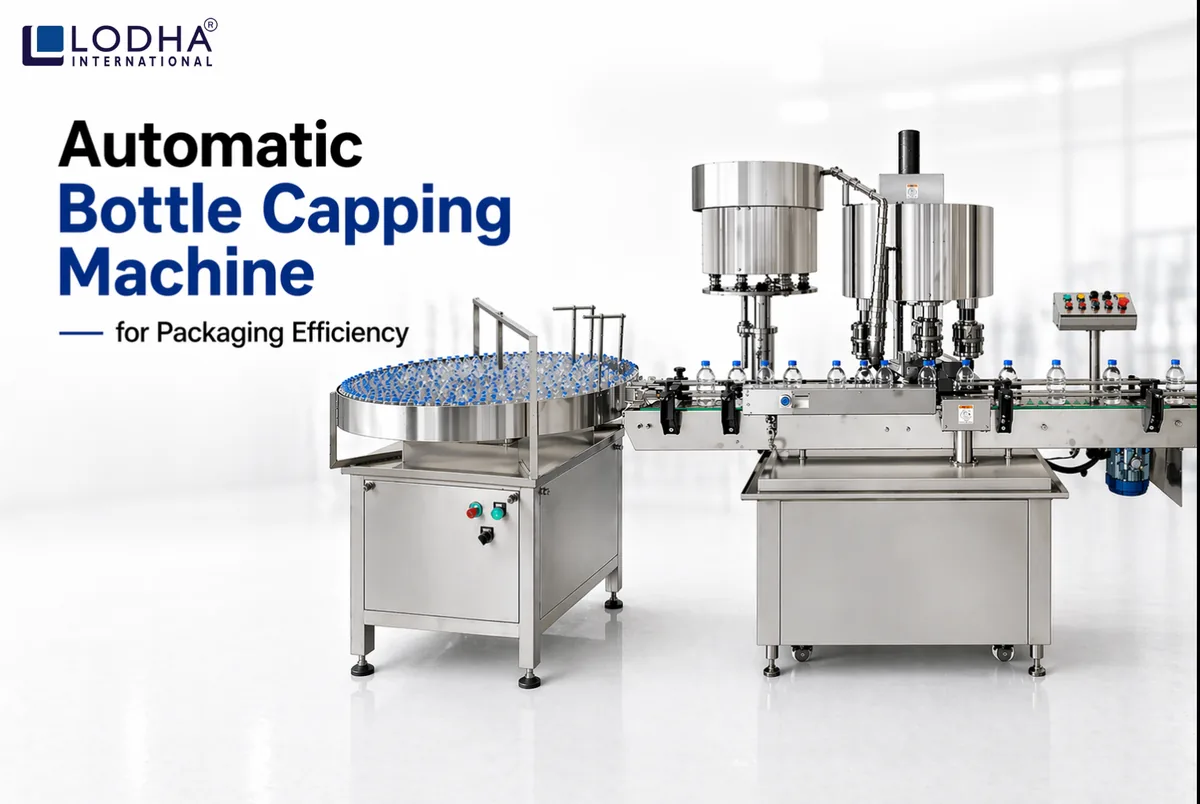 Automatic Bottle Capping Machine for Packaging Efficiency
