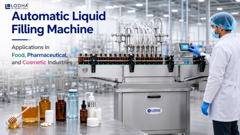 Automatic Liquid Filling Machine Applications in Food Pharmaceutical and Cosmetic Industries
