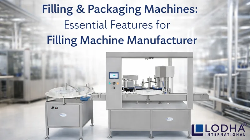 Filling & Packaging Machines Essential Features for Filling Machine Manufacturer