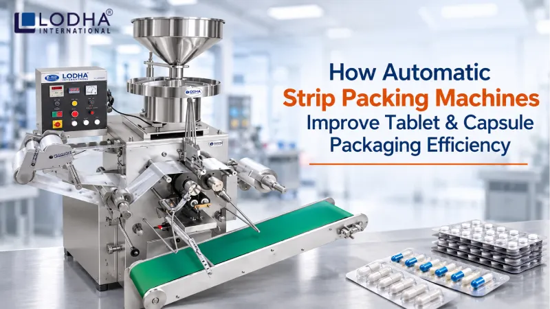 How Automatic Strip Packing Machines Improve Tablet & Capsule Packaging Efficiency