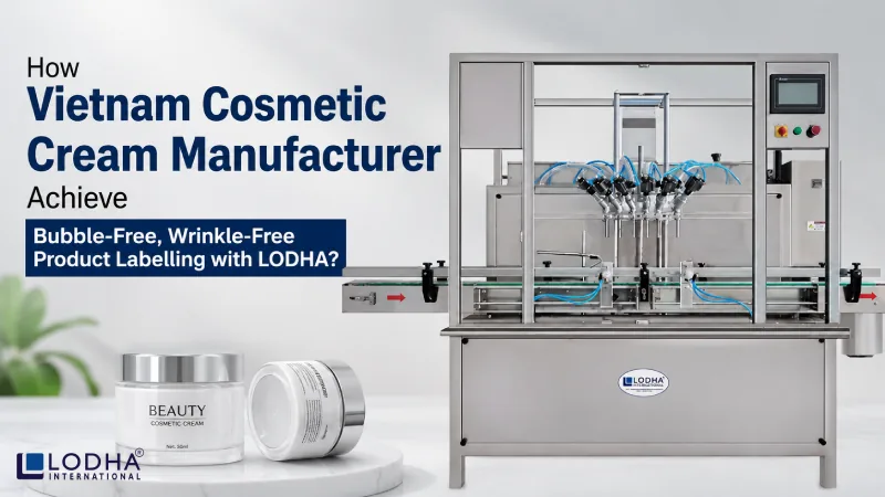 How Vietnam Cosmetic Cream Manufacturer Achieve Bubble-Free Wrinkle-Free Product Labelling with LODHA