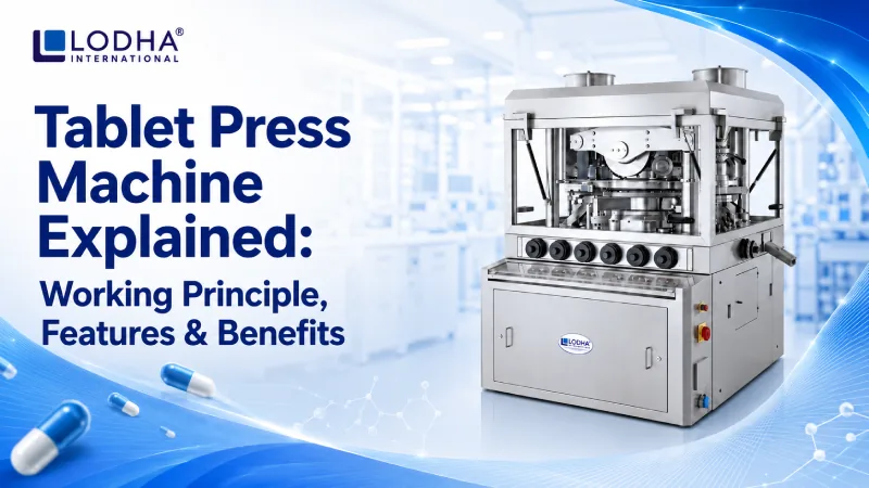 Tablet Press Machine Explained Working Principle Features & Benefits